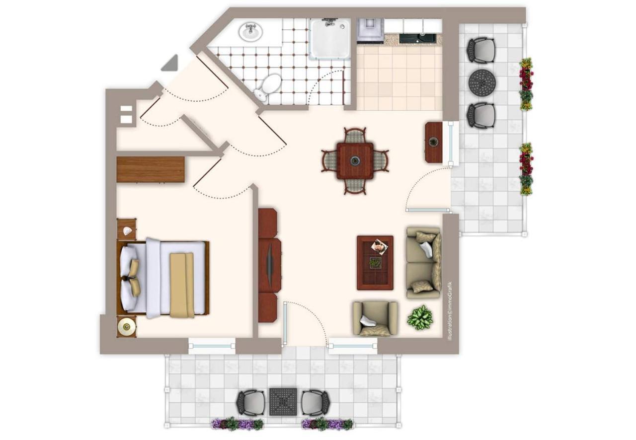 Abendrot Apartment Juliusruh Luaran gambar